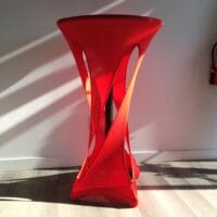 NAPPE SPANDEX VINTAGE ROUGE