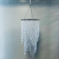 LUSTRE EN PERLE SUSPENDU